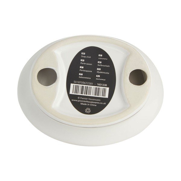 Vassoio per sapone in gres Le Bain - Premier Housewares-image-1