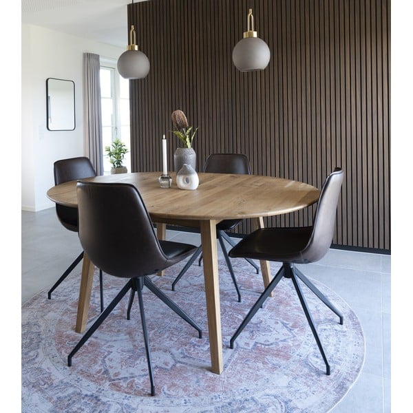 Sedie da pranzo marroni in un set di 2 Monaco - House Nordic-image-1