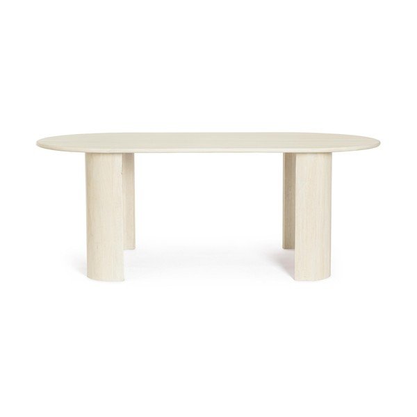 Tavolo da pranzo in mango massiccio 100x210 cm Orlando – Bizzotto-image-2