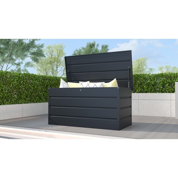 Contenitore da giardino color antracite Max F – Rojaplast-image-2