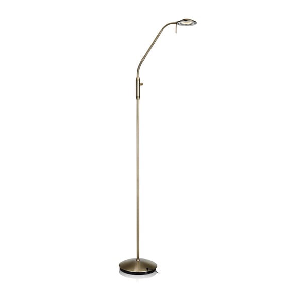 Lampada da terra color bronzo con paralume in metallo (altezza totale 152 cm) Hudson – Markslöjd