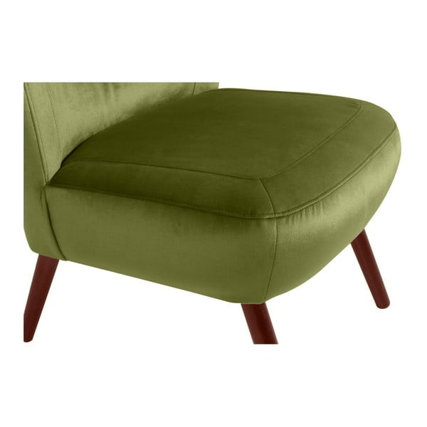 Poltrona verde Velvet Sari - Max Winzer-image-3