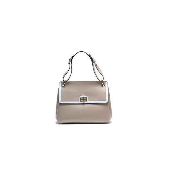 Kožená kabelka Anna Luchini 3043 Beige