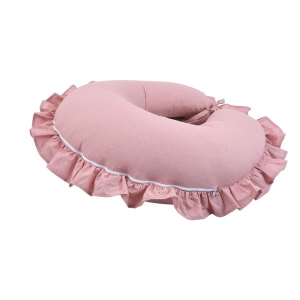 Cuscino per allattamento rosa - Mila Home-image-2