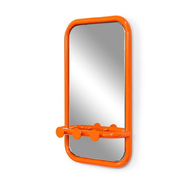 Pannello appendiabiti arancione in metallo 35x60x11 cm Retro – Spinder Design-image-2