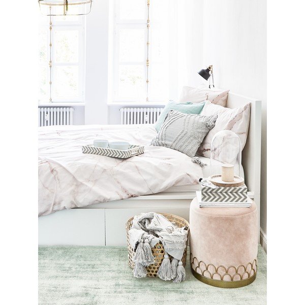 Tappeto verde 150x80 cm Jane - Westwing Collection-image-3