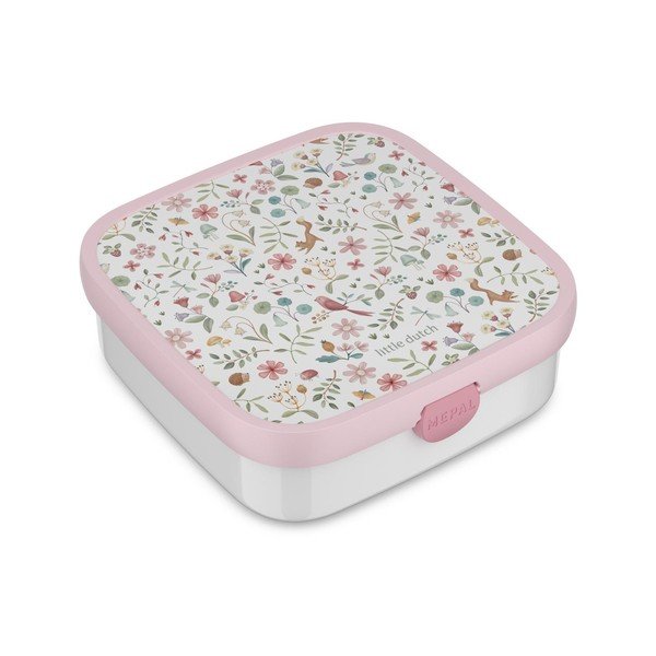 Portapranzo per bambini bianco/rosa in plastica Fairy Wonders – Mepal