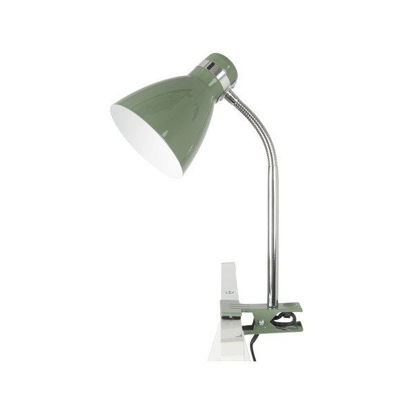 Lampada verde con clip Study - Leitmotiv-image-1