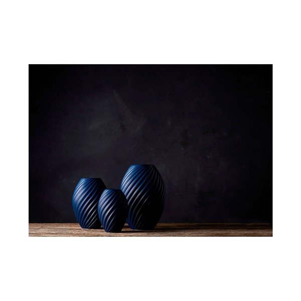 Vaso in porcellana blu River - Morsø-image-1