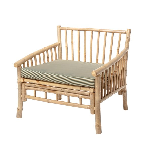 Sedia da giardino in bambù in colore naturale Sole - Bloomingville-image-4