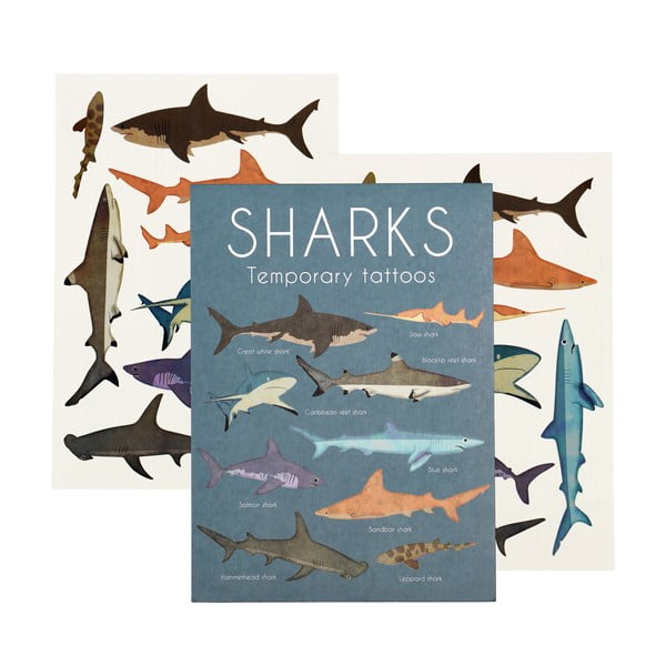 Tatuaggi per bambini Sharks - Rex London