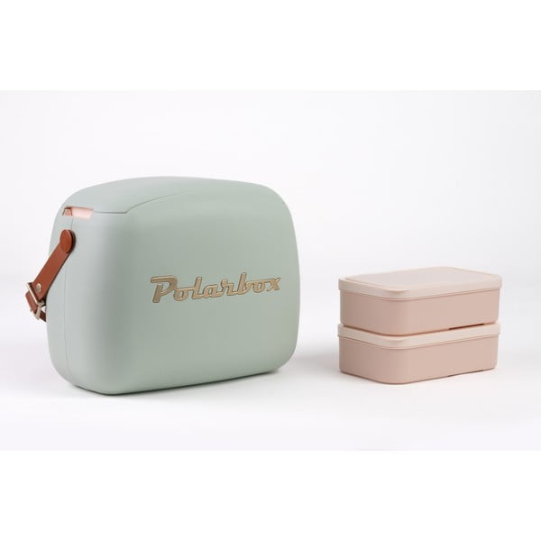 Borsa frigo verde polveroso 6 l Classic Gold – Polarbox