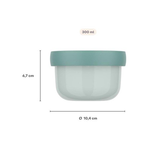 Portapranzo per bambini beige in plastica Sunshine & Rainbow – Mepal-image-4