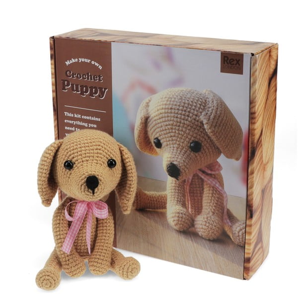 Giocattolo creativo DIY Crochet Puppy – Rex London