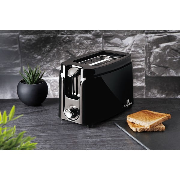 Tostapane nero Black Silver Collection - BerlingerHaus-image-1