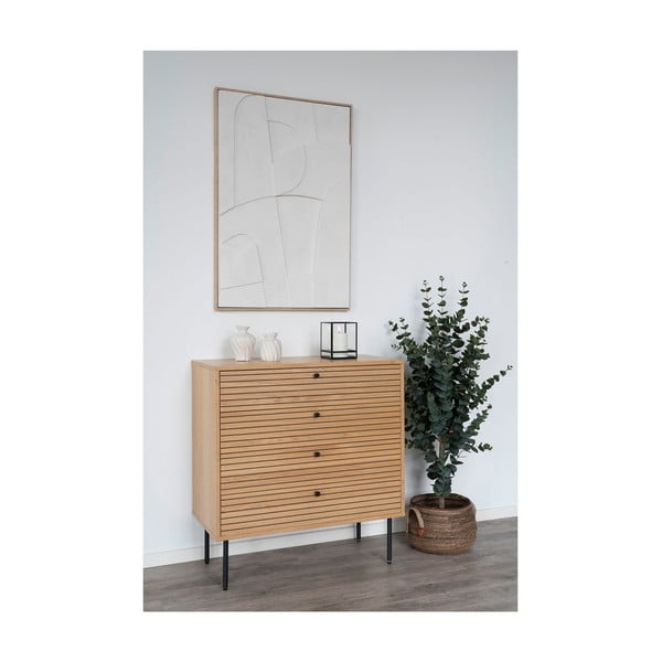 Cestini in vimini in set da 2 pezzi ø 39x28,5 cm Aosta - House Nordic-image-2