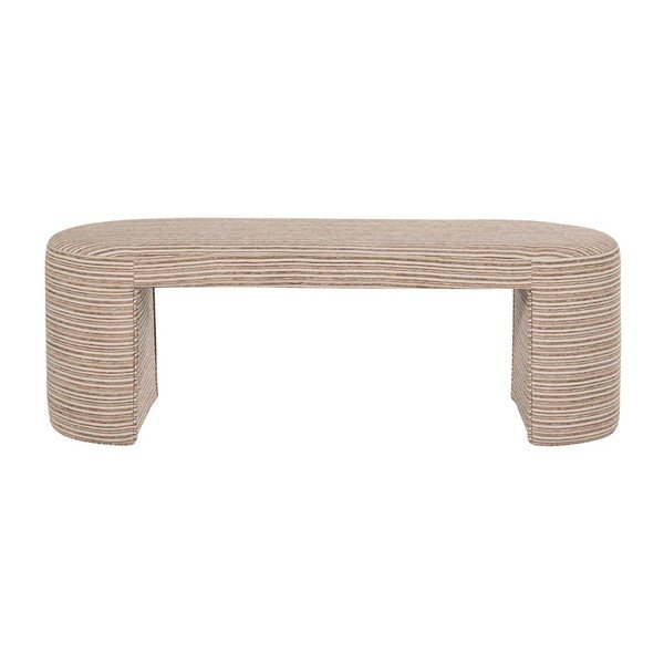 Panchina marrone chiaro in imbottito Jacob – WOOOD-image-2