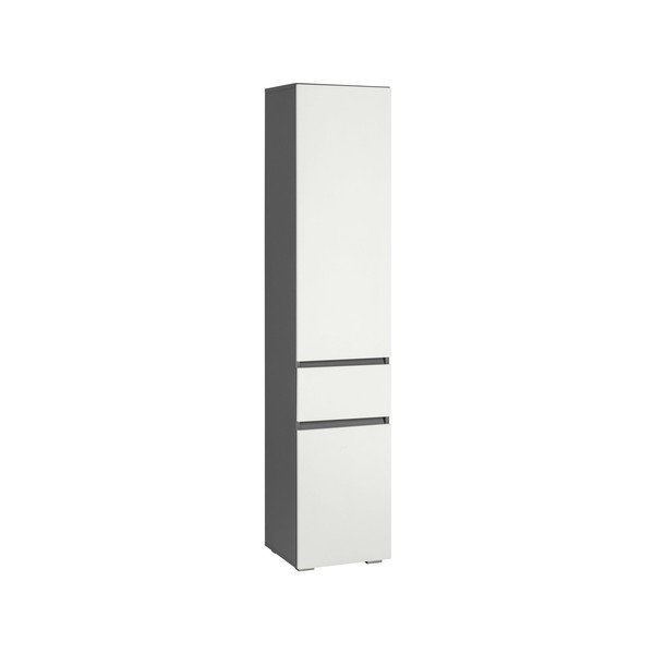 Mobile alto bianco per bagno 38x180 cm Wisla - Støraa-image-2