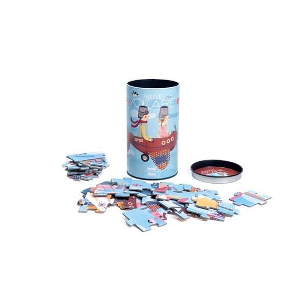 Puzzle závody v oblacích Londji