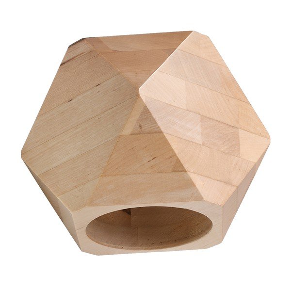 Lampada da parete di colore naturale in legno massiccio Vige – Sollux