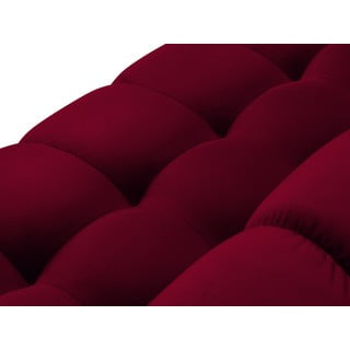 Divano in velluto rosso Bali - Cosmopolitan Design