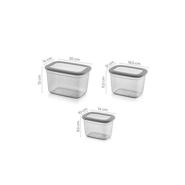 Set di contenitori alimentari 3 pz - Hermia-image-3
