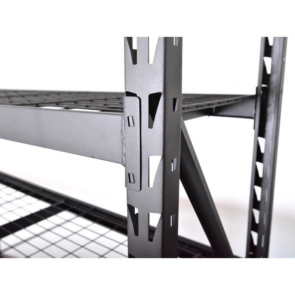 Portaoggetti in metallo nero 196x183 cm - Rojaplast-image-4