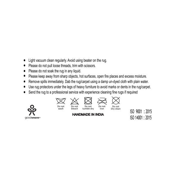 Tappeto in lana crema 160x230 cm Mango - House Nordic-image-4