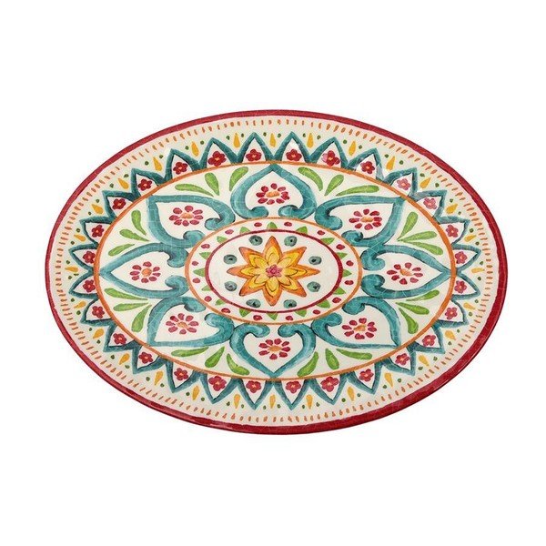 Piatto da portata in melamina Maya – Brandani