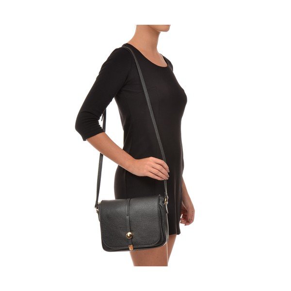 Borsa in pelle nera Ela - Renata Corsi-image-4