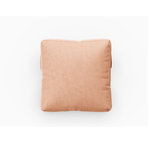 Cuscino in velluto rosa per divano componibile Rome Velvet - Cosmopolitan Design-image-1