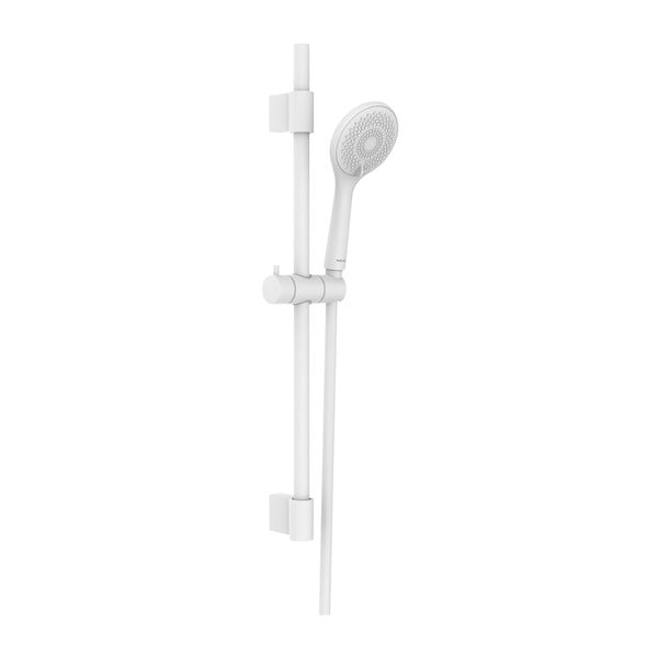 Set doccia bianco in acciaio inox 70 cm Watersaving - Wenko