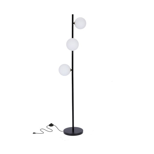 Lampada da terra nera (altezza 150 cm) Kama - Candellux Lighting