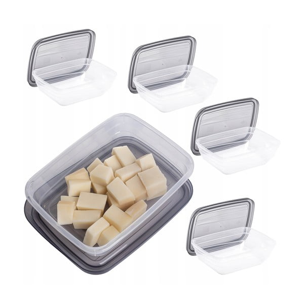 Scatole per alimenti 5 pz. Vedo - Curver-image-3