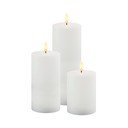 Candele LED da esterno in set da 3 (altezza 20 cm) Sille - Sirius