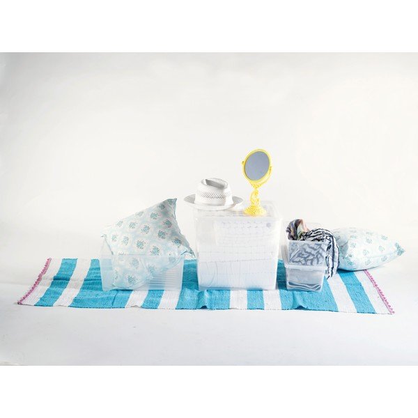 Scatola con coperchio in plastica 40x34x17 cm – Curver-image-1