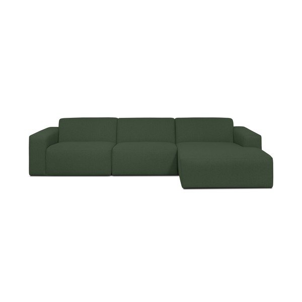 Divano angolare verde scuro (angolo destro) Roxy - Scandic