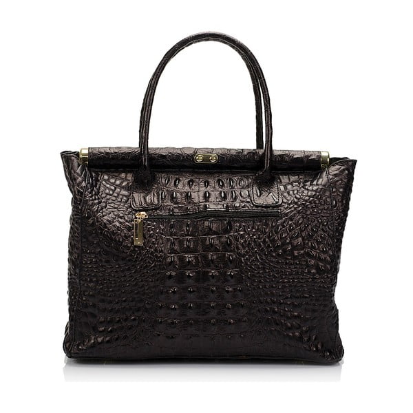 Borsa Lantha in pelle nera - Lisa Minardi-image-1