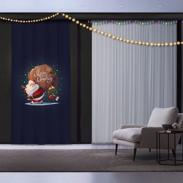 Tenda natalizia Babbo Natale, 140 x 260 cm - Unknown