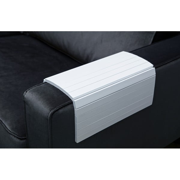 Bracciolo in legno bianco per divano - WOOOD