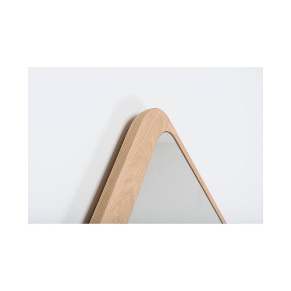 Specchio da parete in legno di quercia Ena - Gazzda-image-2