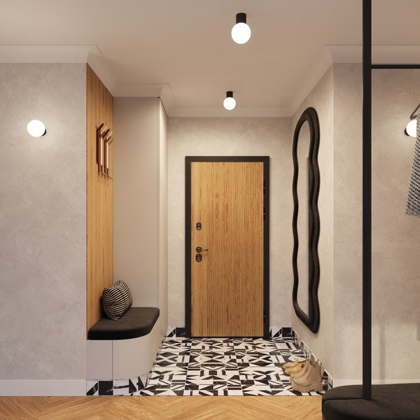 Plafoniera nera con paralume in vetro ø 12 cm Orbital – Sollux-image-2