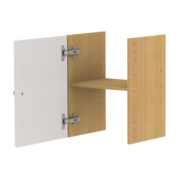 Componente grigio chiaro con porta 33x43 cm Z Cube - Tenzo-image-3