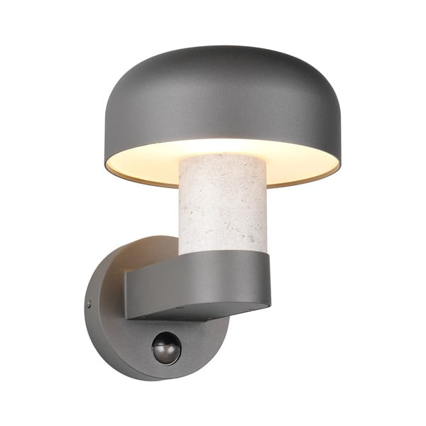 Illuminazione esterna con sensore di movimento da parete (altezza totale 24,5 cm) Fraser – Trio-image-3