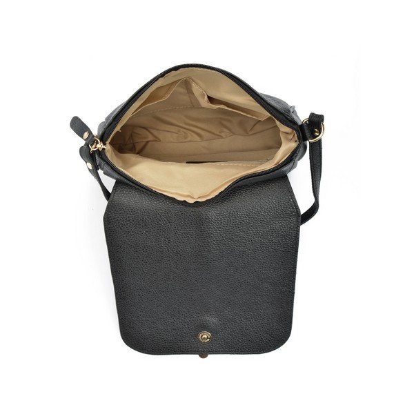Borsa in pelle nera Ela - Renata Corsi-image-3