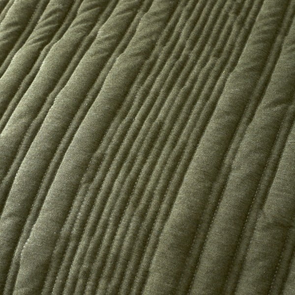 Biancheria da letto cachi per letto matrimoniale 200x200 cm Tamba Stripe - Pineapple Elephant-image-3