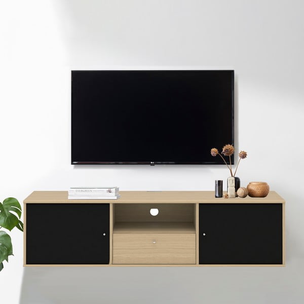 Tavolo TV bianco 232 Mistral - Hammel Furniture-image-1
