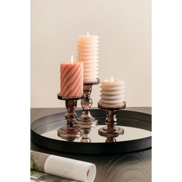 Vassoio decorativo in metallo ø 40 cm Mirage - PT LIVING-image-1