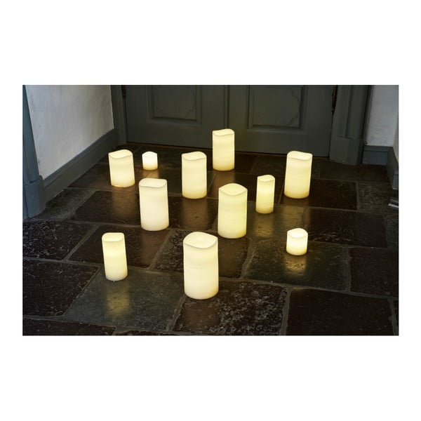 LED svíčka s časovačem Villa Collection, ⌀ 10 cm-image-1