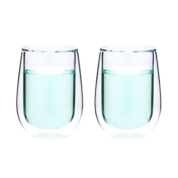 Sada 2 dvojitých sklenic Amo, 200 ml